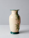 antique Victorian painted portrait vase