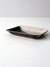 vintage studio pottery plate