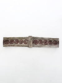 early 20th century ceremonial fraternal sash belt
