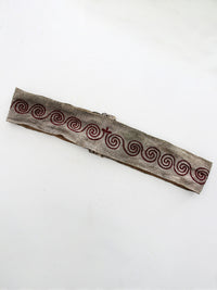 early 20th century ceremonial fraternal sash belt