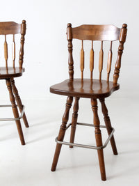 vintage tavern style counter stools set of 4