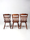 mid century Cushman Colonial dining chairs set 3