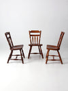 mid century Cushman Colonial dining chairs set 3