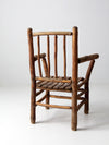 old hickory arm chair