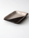 vintage studio pottery plate