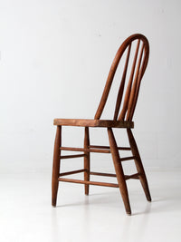 antique spindle back chair