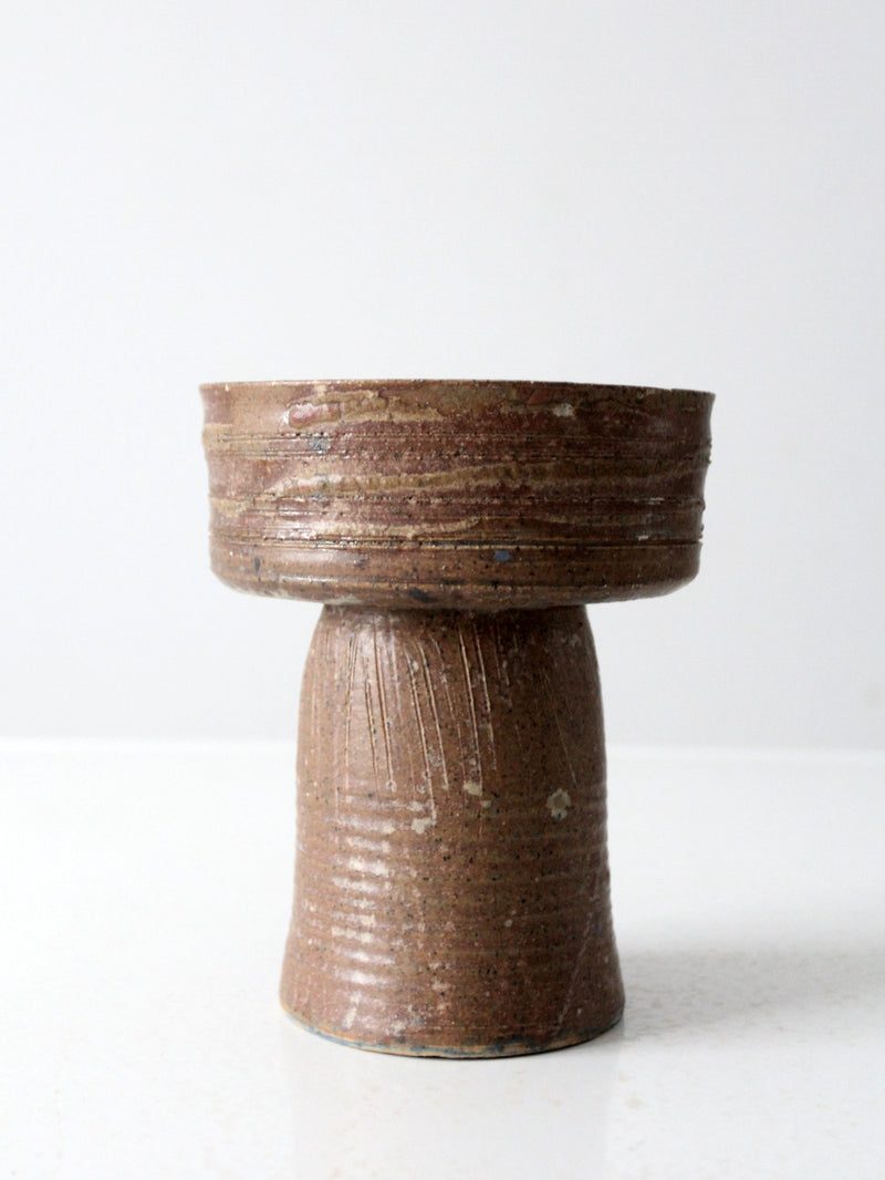 vintage studio pottery vase