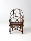 antique Adirondack twig chair