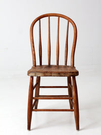 antique spindle back chair