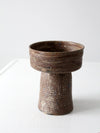 vintage studio pottery vase