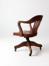 antique swivel desk chair