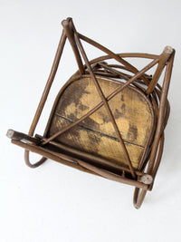 antique Adirondack twig chair