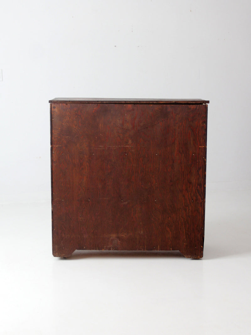 antique primitive cupboard