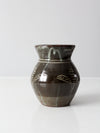 vintage studio pottery vase