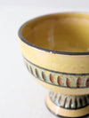 mid century modern pottery vase