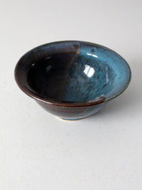 vintage art pottery bowl