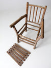 old hickory arm chair