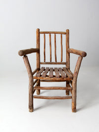 old hickory arm chair