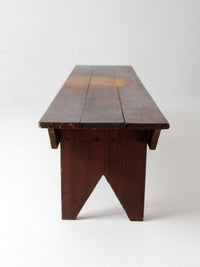 antique primitive farmhouse bench