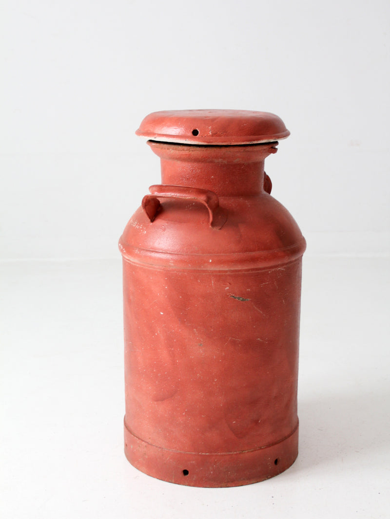 antique milk can