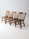 antique farmhouse dining chairs set 4