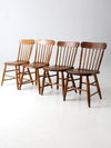 antique farmhouse dining chairs set 4
