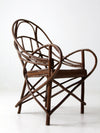 antique Adirondack twig chair