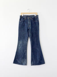 vintage 1970s Levi’s bell bottom jeans | 32 x 33