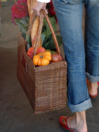 Chestnuts & Papaya Wovenworks Market Basket