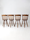 vintage tavern style counter stools set of 4