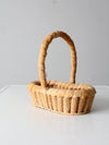 vintage corn cob basket