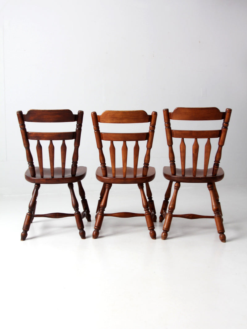 mid century Cushman Colonial dining chairs set 3