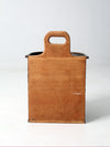 vintage copper bucket