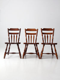 mid century Cushman Colonial dining chairs set 3