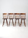 vintage tavern style counter stools set of 4