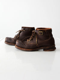 1930s leather ski boots | women's 9