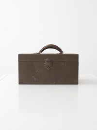 antique Kennedy Kits metal tool box