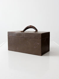 antique Kennedy Kits metal tool box
