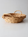 vintage wicker basket