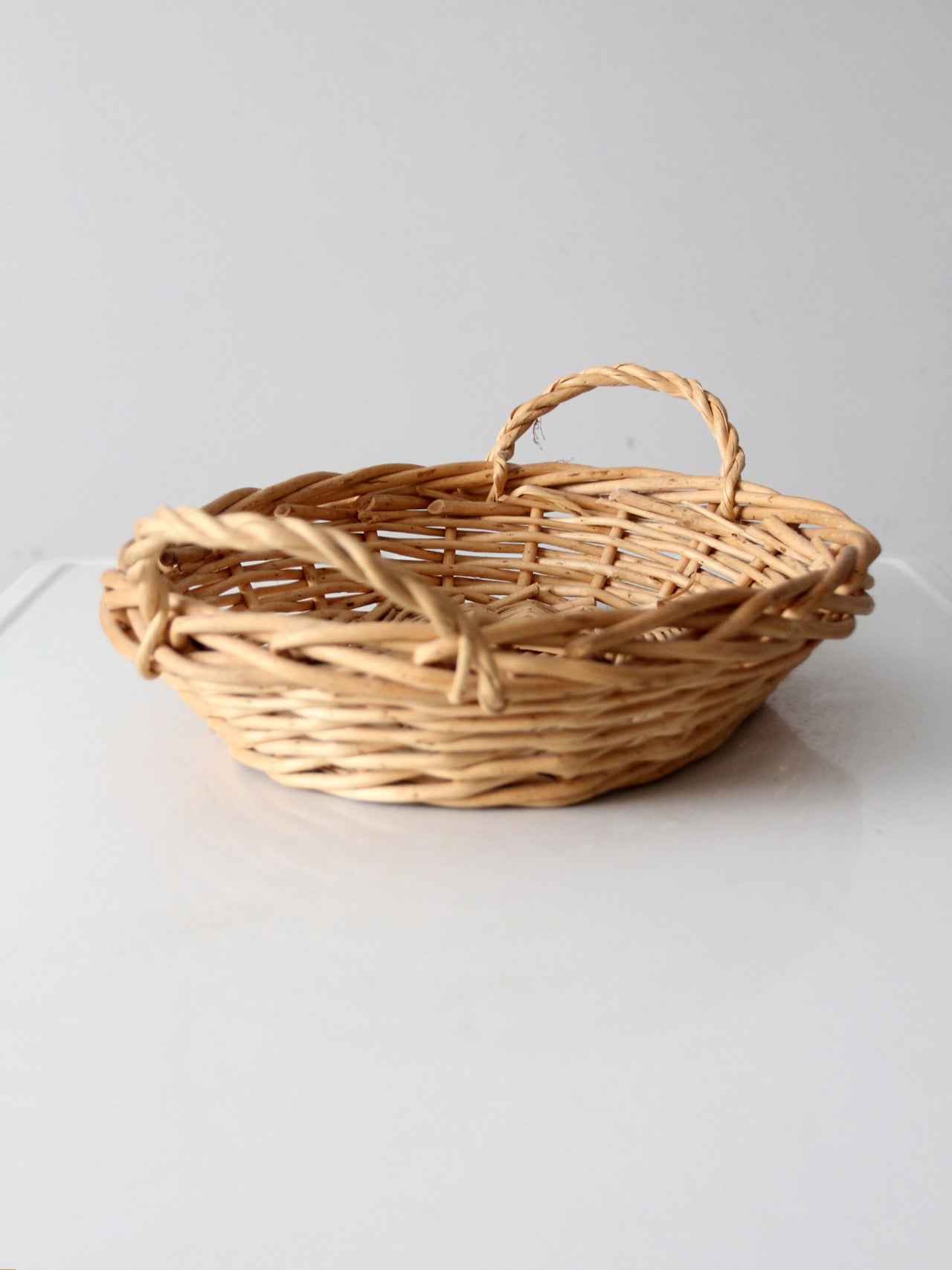 vintage wicker basket