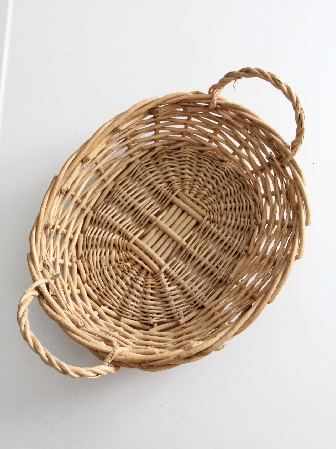 vintage wicker basket