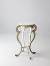 antique Victorian cast iron pedestal table