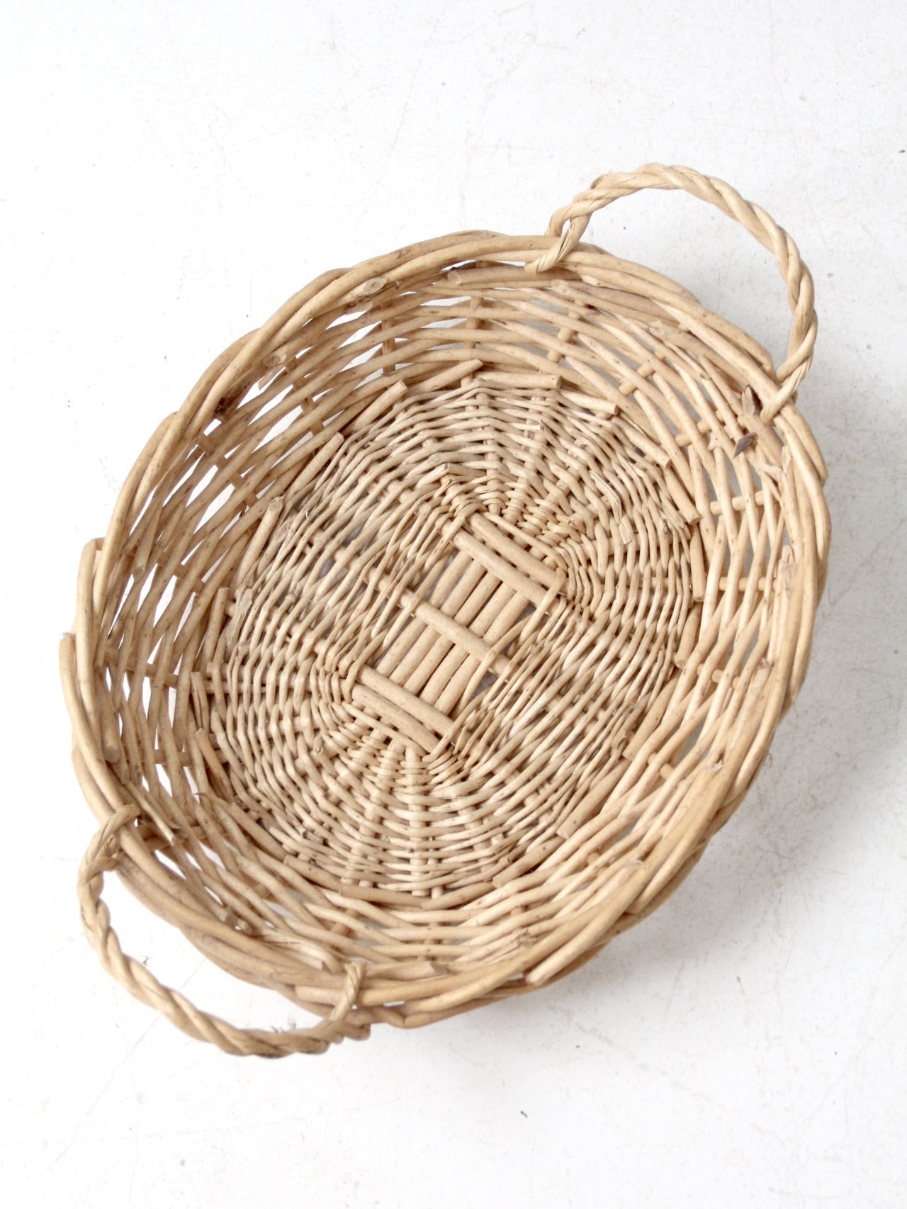vintage wicker basket