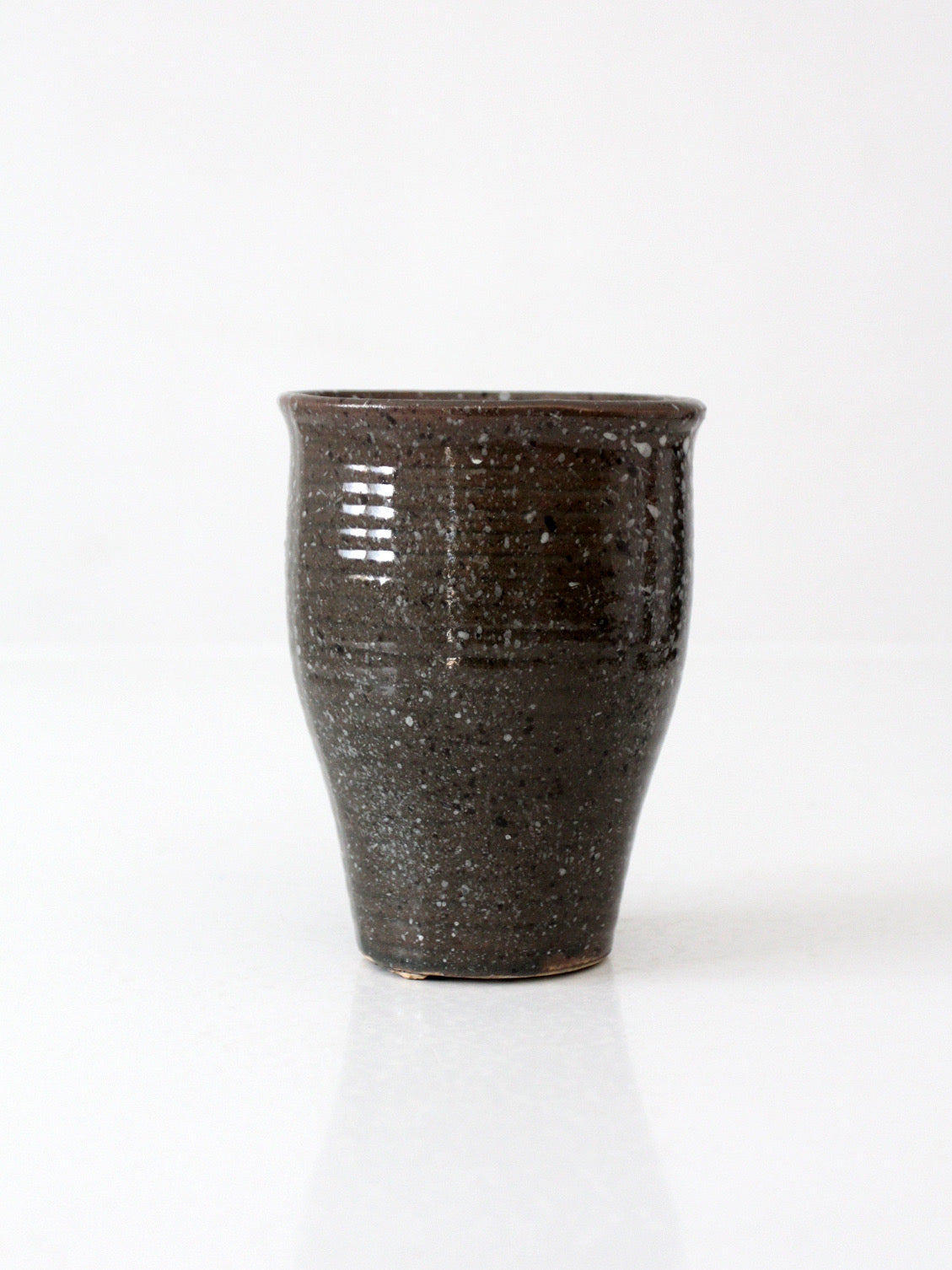 vintage handmade studio pottery vase