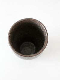 vintage handmade studio pottery vase