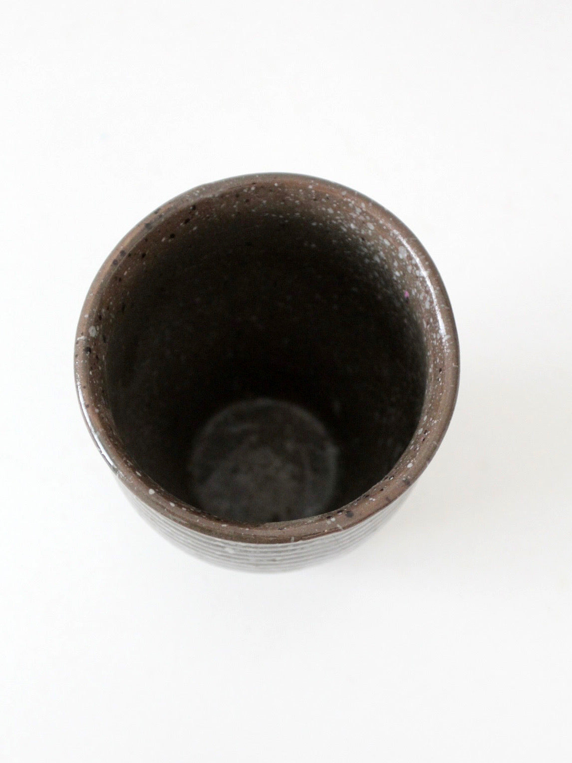 vintage handmade studio pottery vase
