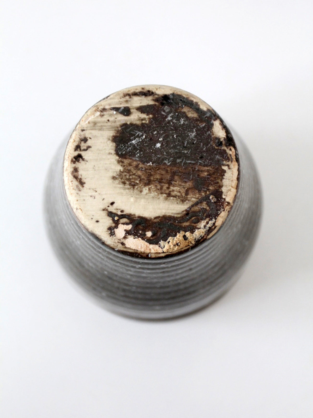 vintage handmade studio pottery vase
