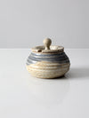 vintage Rob Grimes studio pottery jar