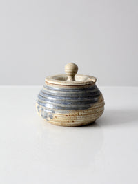 vintage Rob Grimes studio pottery jar