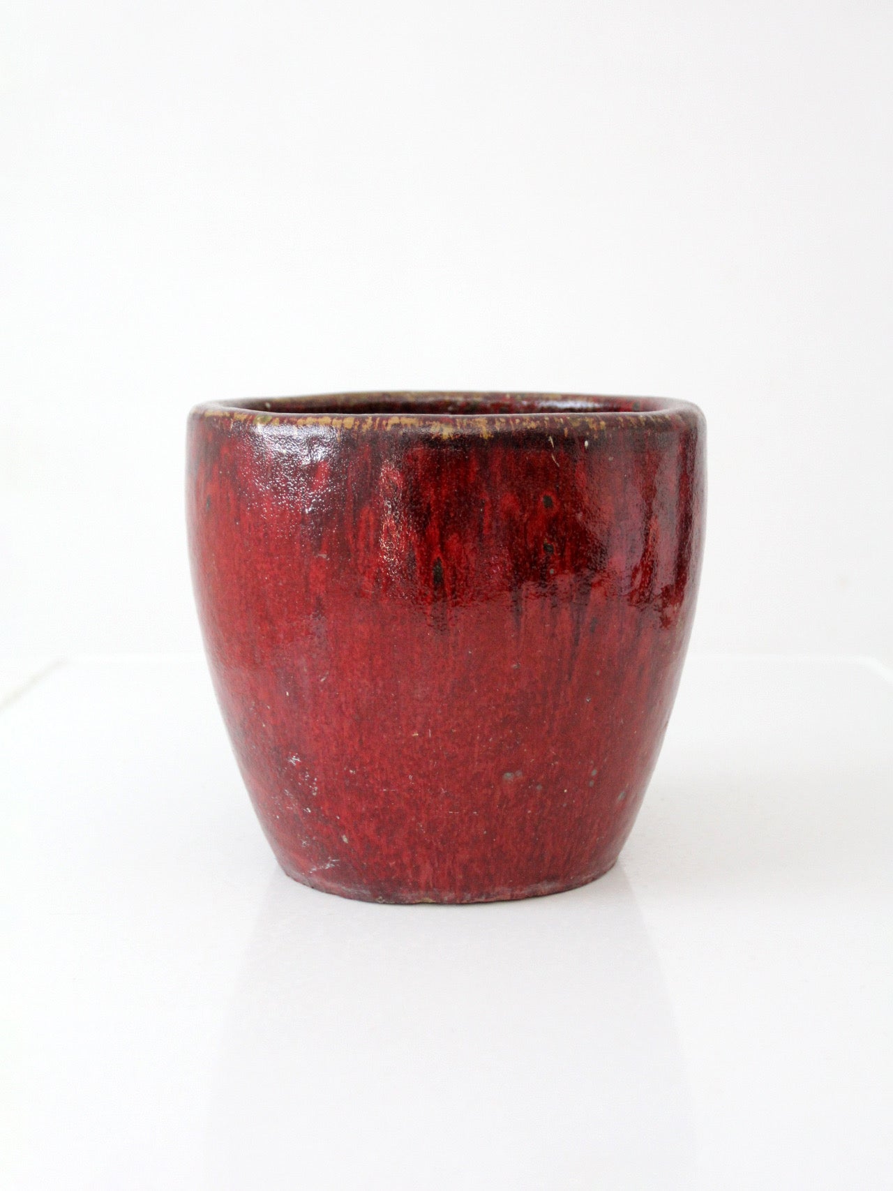 vintage studio pottery planter pot